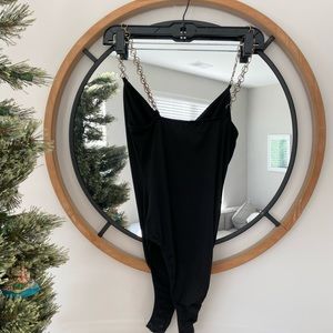 Princess Polly Mia Bodysuit Black